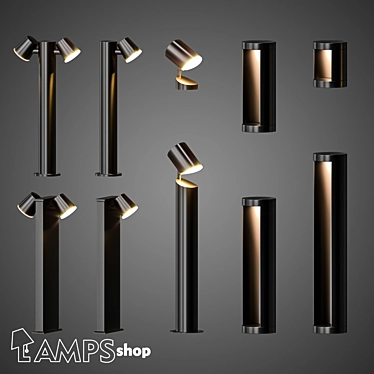 Versatile Street Lighting Pack: Sizes, Quality, and More 3D model image 1 