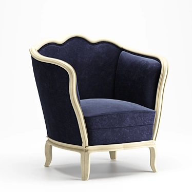 Armchair blue classic