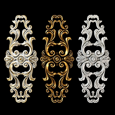 Vertical Decor - Ideal for CNC Cutting! 3D model image 1 