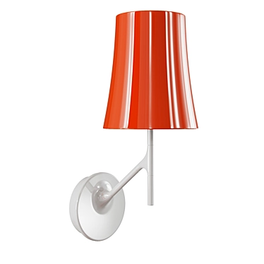 Elegant Foscarini Birdie Wall 3D model image 1 