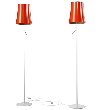 Elegant Illuminating Floor Lamp 3D model image 1 