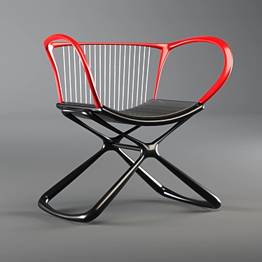 Dante Modern Replica Chair | Sleek & Stylish 3D model image 1 