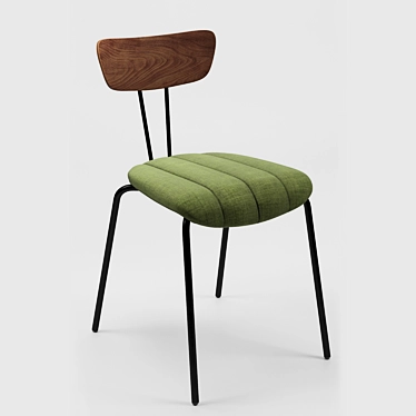 Vintage-inspired Chair: Loftdesigne 1459 3D model image 1 