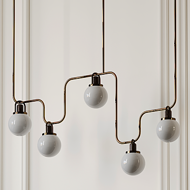 Escalante 5 Pendant Light 3D model image 1 