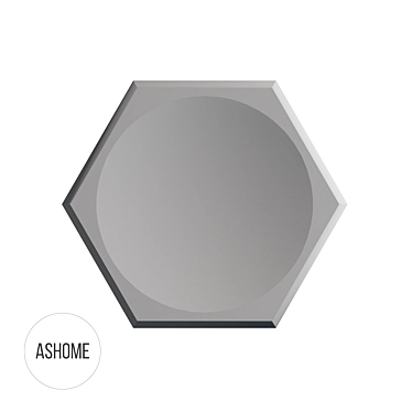 ASHOME 3D Wall Tile: Modern and Versatile 3D model image 1 