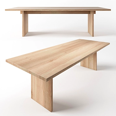 Handcrafted Workshop Table: IVAN CHUDOV 3D model image 1 