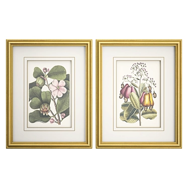 Classic Art Frames 3D model image 1 