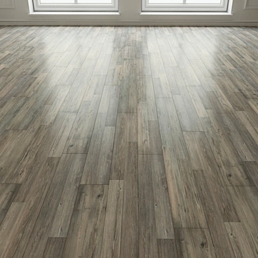 Natural Wood Parquet Laminate 3D model image 1 