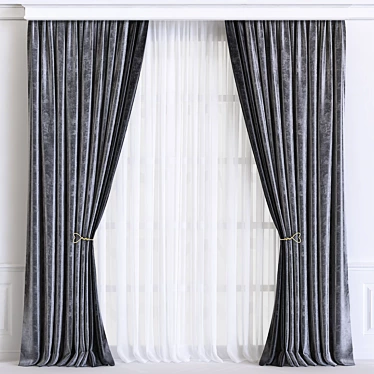 Transformed Curtains 3D model image 1 