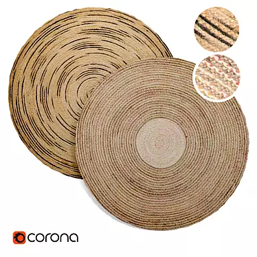 Round jute rugs