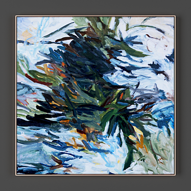 Abstract Art Frames Collection 3D model image 1 