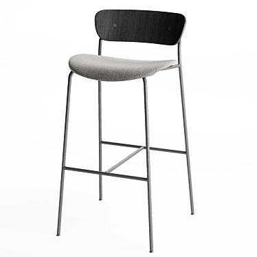 Elegant Pavilion AV10 Chair 3D model image 1 