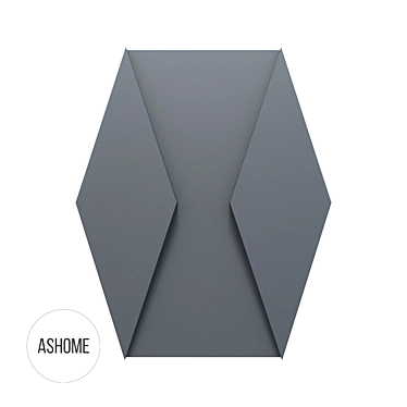 ASHOME 3D Wall Tiles: Stylish and Customizable 3D model image 1 