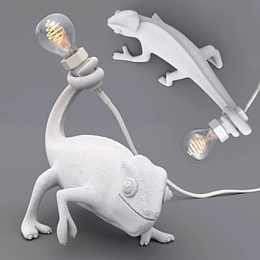 Chameleon Lamps: Versatile Lighting Solution 3D model image 1 