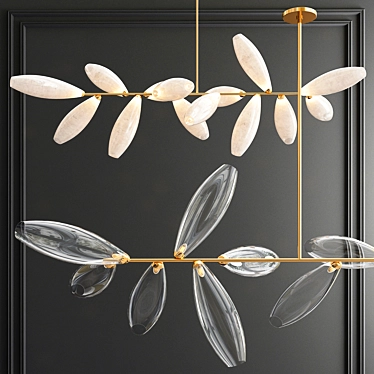 Gem Brilliant Suspension Lamp 3D model image 1 