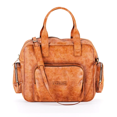 Leonardo Men's Bag: Stylish and Functional. 3D model image 1 