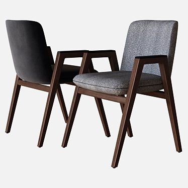 Sleek Modern Chair - Lance 3D model image 1 