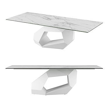 Urban Raw Diamond Table by Liu Jo 3D model image 1 