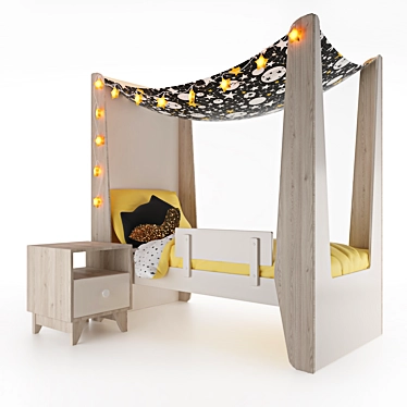 Ellipse Children's Furniture: Line M Collection 3D model image 1 