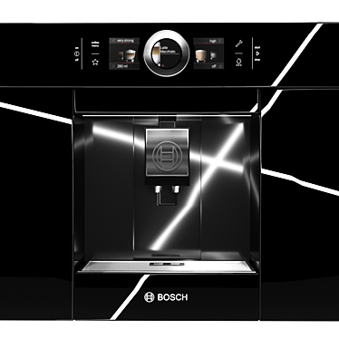 Bosch CTL636EB6 Coffee Machine: Perfect Blend of Convenience and Quality 3D model image 1 