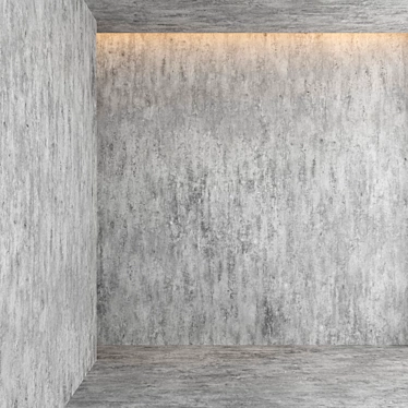 Seamless Concrete Textures 3D model image 1 