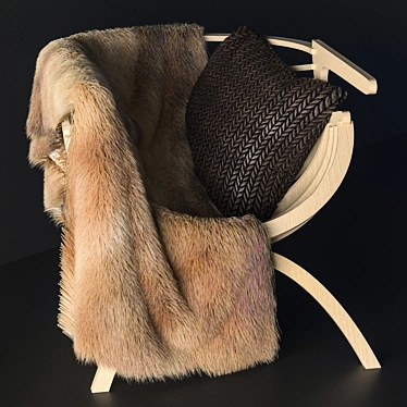 Modern Comfort Chair 3D model image 1 