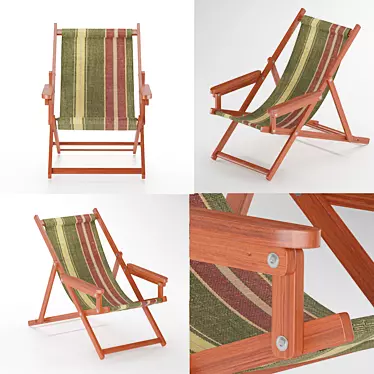 Beach chaise longue