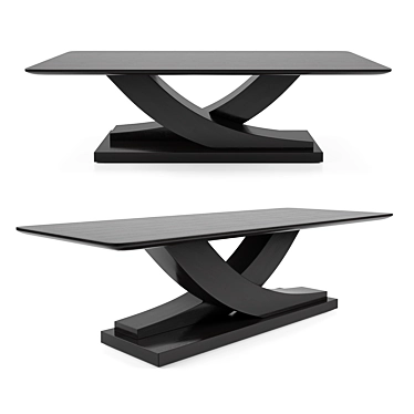 Serra Chris-cross 10-Seater Table 3D model image 1 