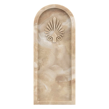 Elegant OM Arch Marble AM128 3D model image 1 