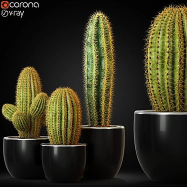 Versatile Plants Collection: 258 Varieties 3D model image 1 