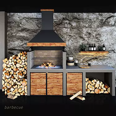 Ultimate BBQ Grill: KAM14 - 3D Model (2013 Version) 3D model image 1 