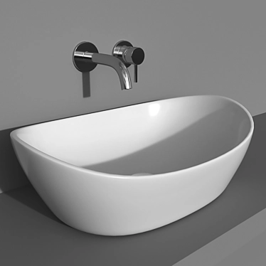 Amore Silkstone Washbasin by PAA 3D model image 1 