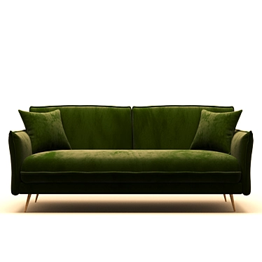 Smogen Bellus Sofa: Stylish & Comfortable 3D model image 1 