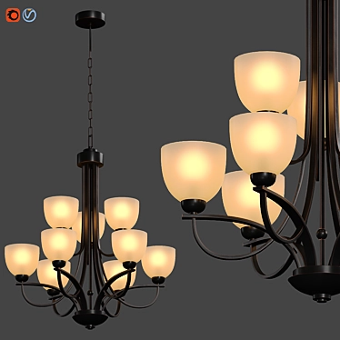 Versatile 3D Light Fixture 3D model image 1 