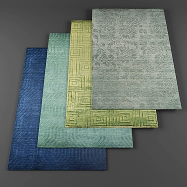Rizzy Home Rugs: Elegant Collection 3D model image 1 