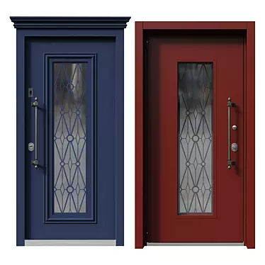 OM Termo: Innovative European Designed Entry Doors 3D model image 1 