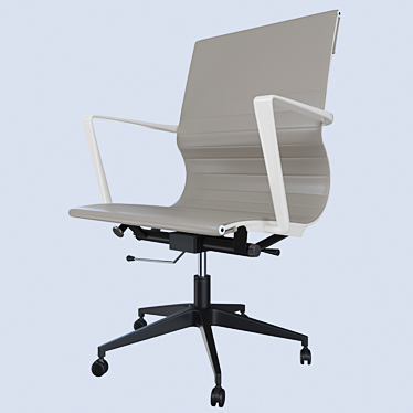 Sleek Executive Office Chair 3D model image 1 