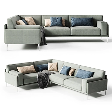 Comfort LIFE Sofa 3D model image 1 