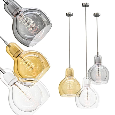 Versatile Newrays Lighting Solution 3D model image 1 