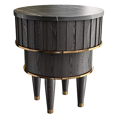 Elegant Oriette Dressing Table 3D model image 1 