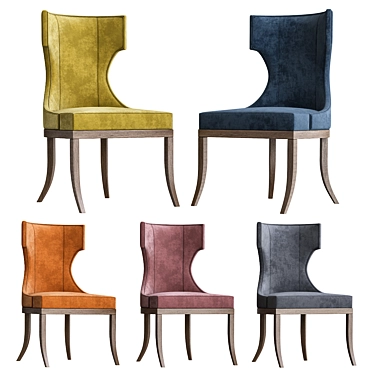 Elegant Jasmin Chair for Home 3D model image 1 