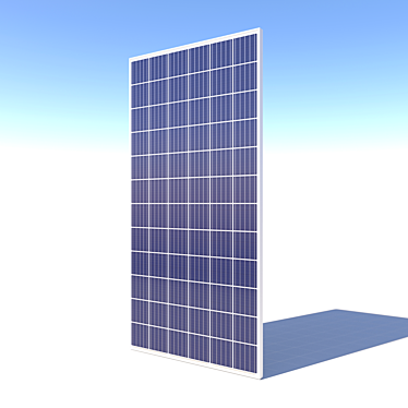 EcoSun Solar Panel 3D model image 1 