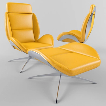 Luxury Mercedes-Benz Chairs Collection 3D model image 1 