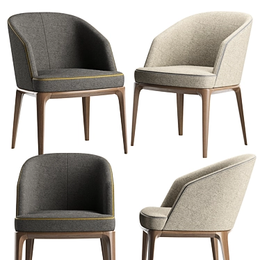 Pace M Ergo Chair 3D model image 1 