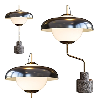 Elegant Mikado Table Lamp 3D model image 1 