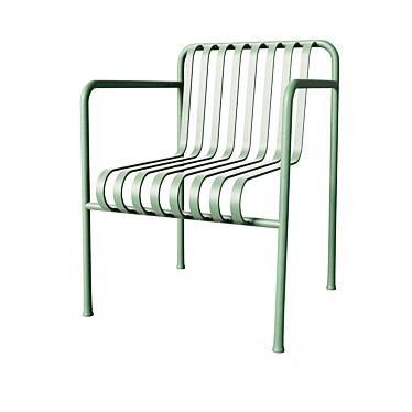 Modern Outdoor Seating: HAY Palissade 3D model image 1 