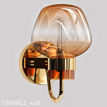 Effervescent Wall Lamp 3D model image 1 