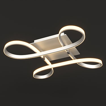 KNOT LED Ceiling Lamp - Modern and Elegant Lighting 3D model image 1 