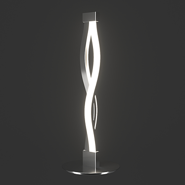 Sahara Om Mantra Wall Lamp 3D model image 1 