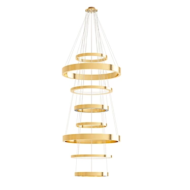 Modern Chandelier Collection 3D model image 1 